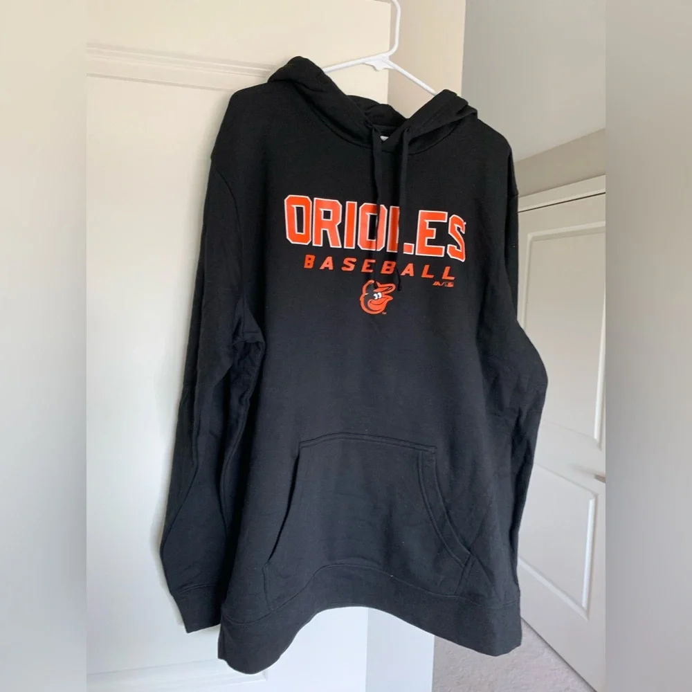Orioles Black Baseball Hoodie NWOT 🌴